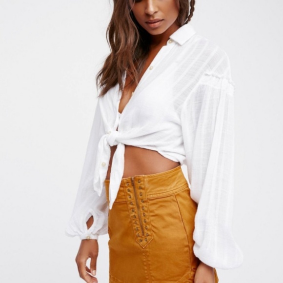 Free People mini skirt - Picture 2 of 5